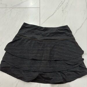 Athleta Black Layered Skirt